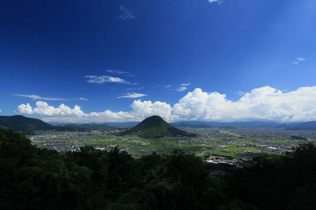 夏空と讃岐平野 By シンキチｋａ Id 写真共有サイト Photohito