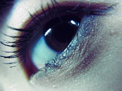 どこみてるの？