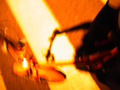 オレンジに包まれて