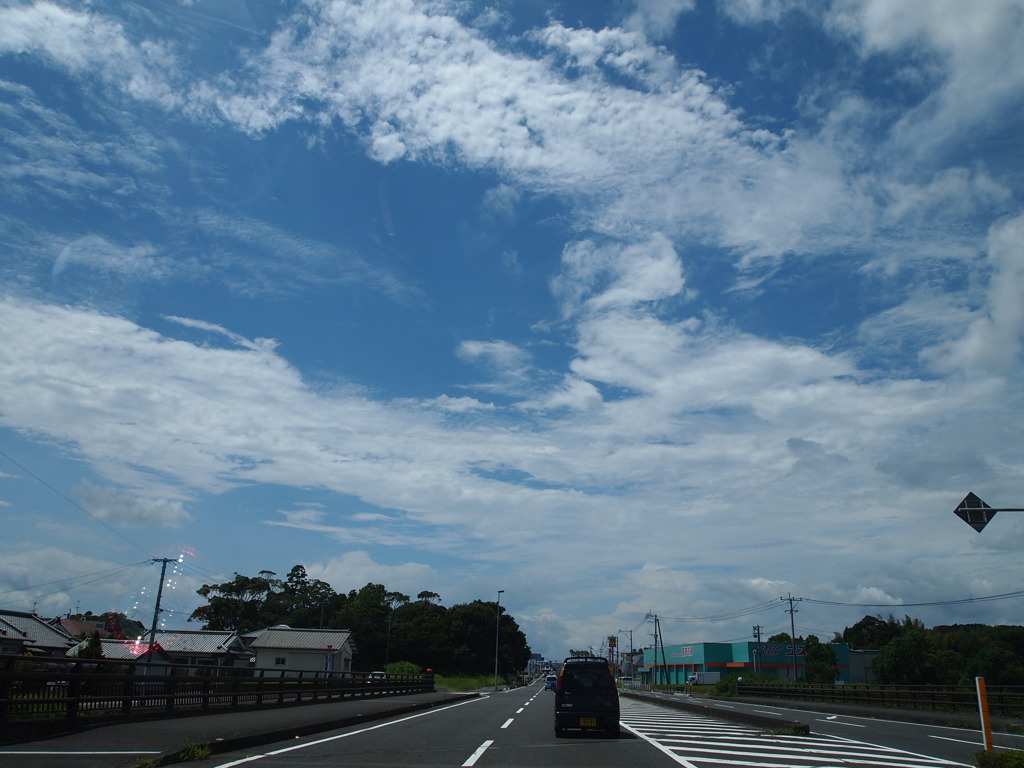 車内から3