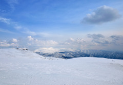 雪山の世界