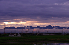 豪雨の恩恵