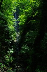 沈む滝～長野原・川原湯不動滝～