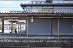 午後の法隆寺駅