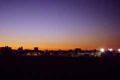 いつもの夕焼け