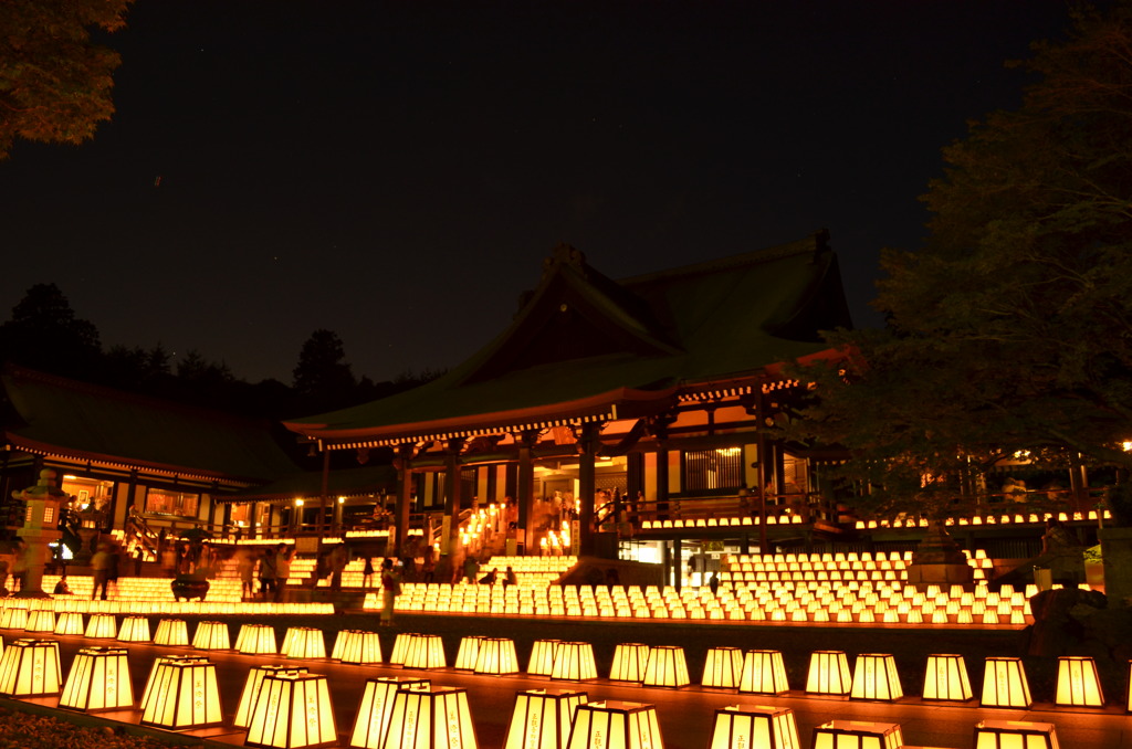 法多山「万灯祭」