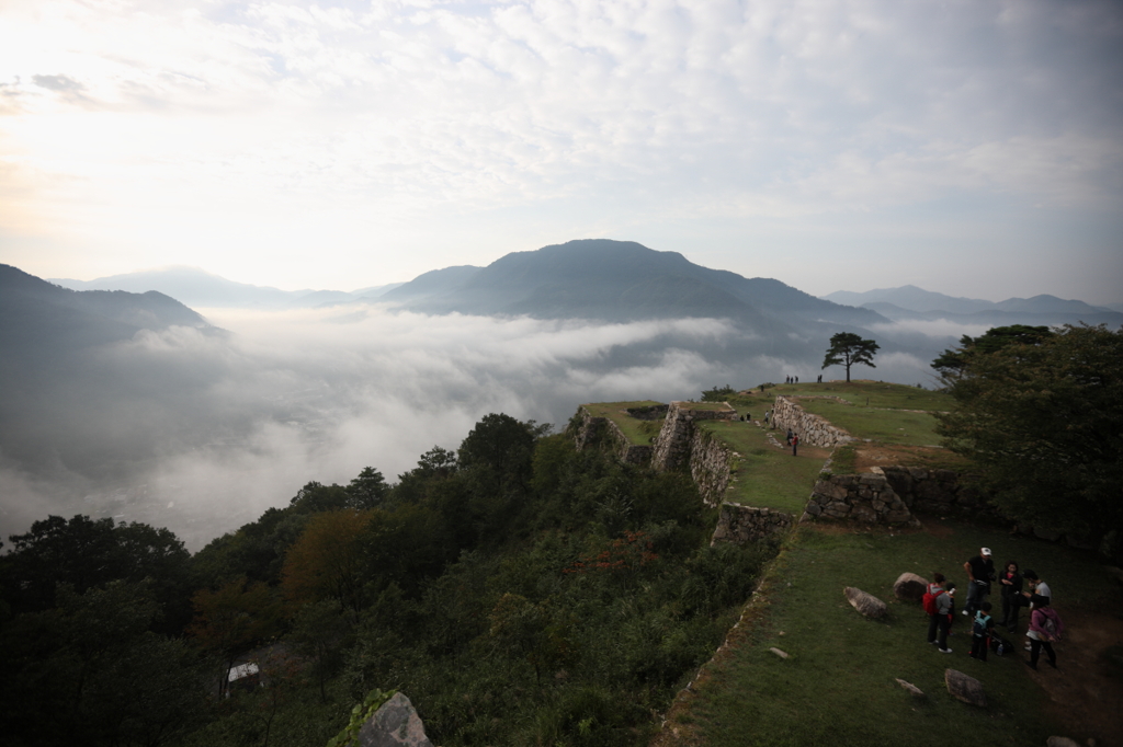 竹田城の雲海