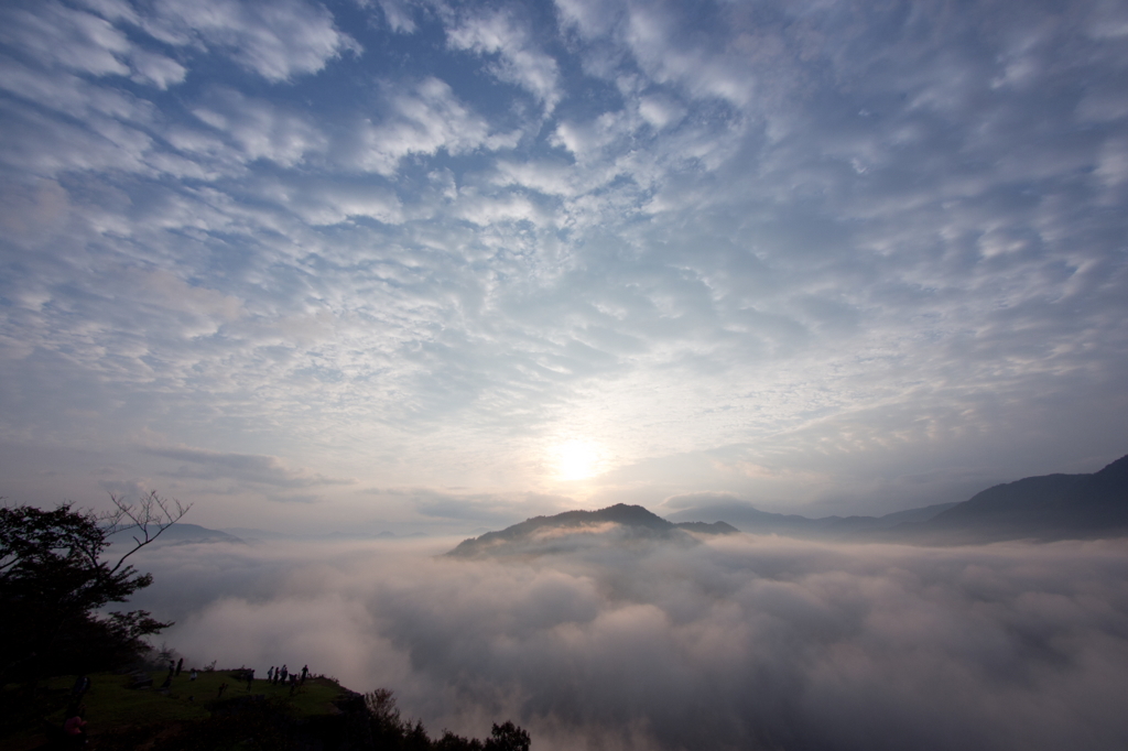 竹田城の雲海