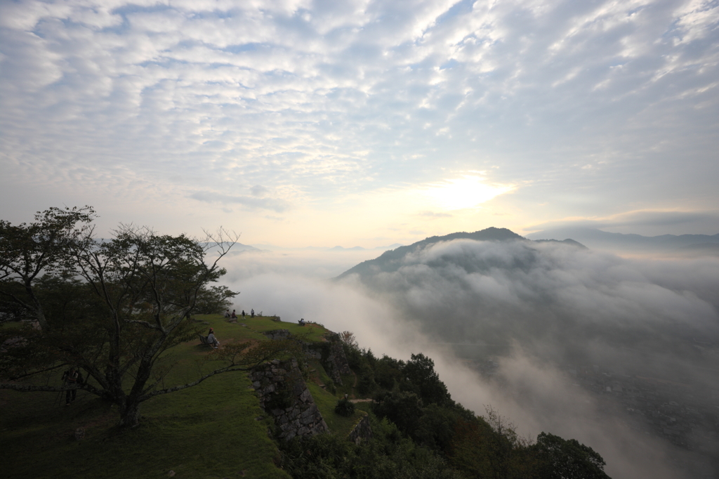 竹田城の雲海