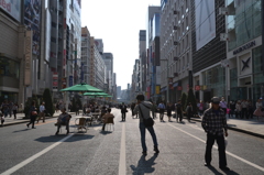 銀座のカメラ小僧