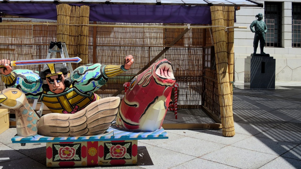 祭りの準備