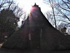 4500年前の竪穴住居