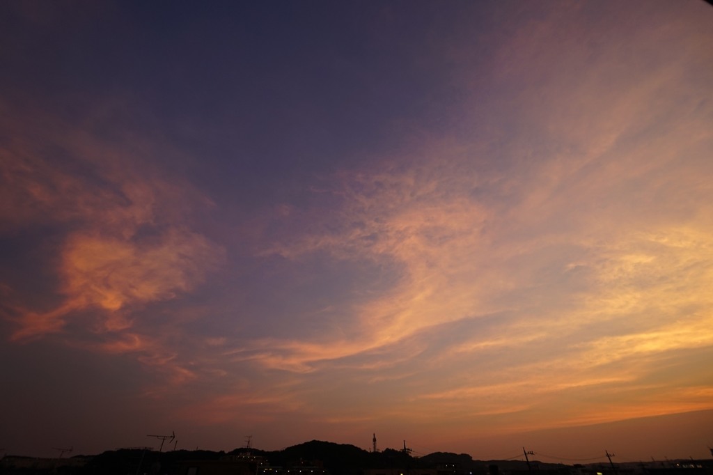 たおやかな夕暮れ