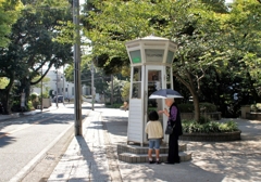 昔の電話ボックスはね…