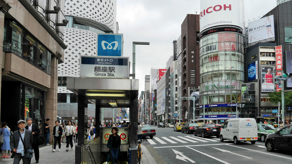銀座4丁目にも新しいランドマーク