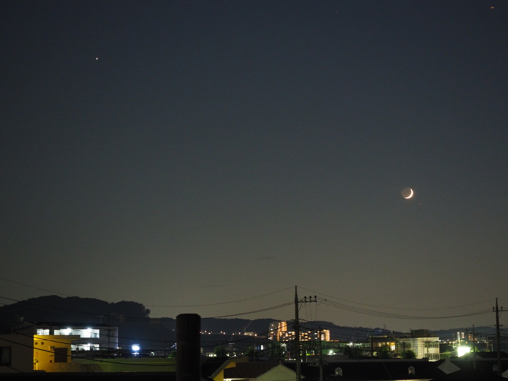 月に木星が接近