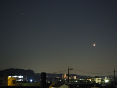 月に木星が接近