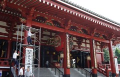 最後の後片付け