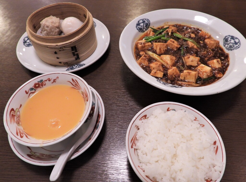 麻婆豆腐ランチ