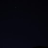 台風明けの夜空に