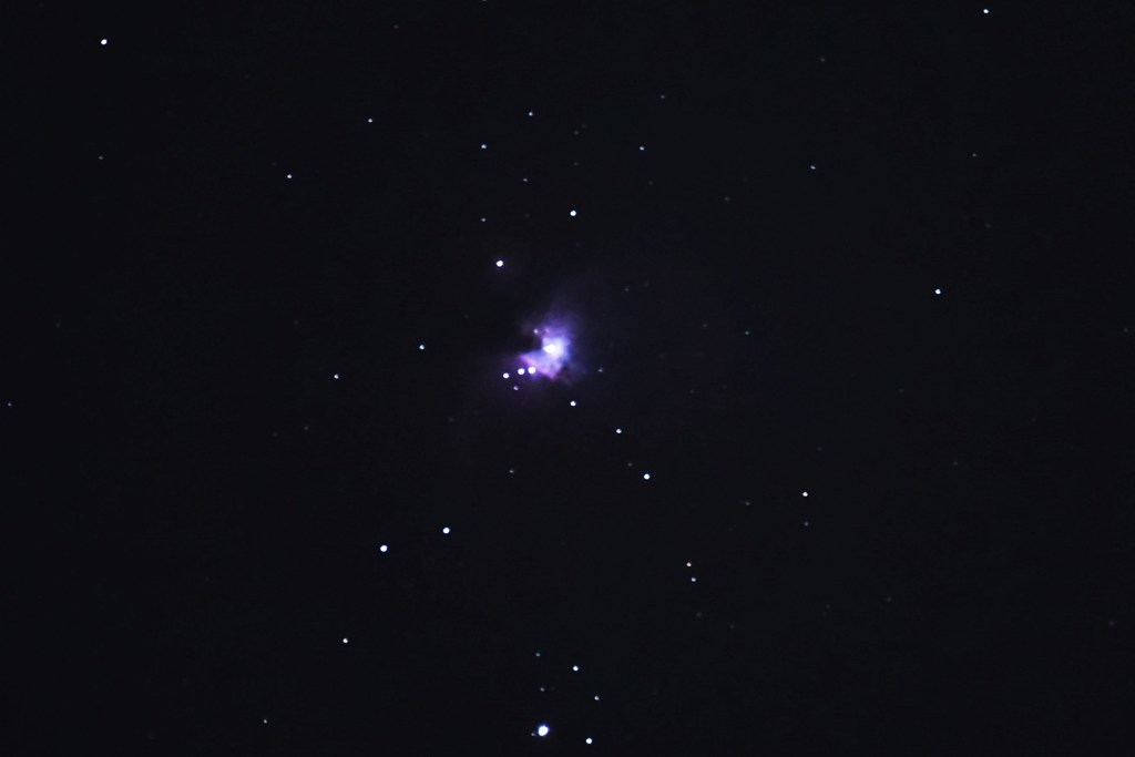 撮り直したオリオン大星雲