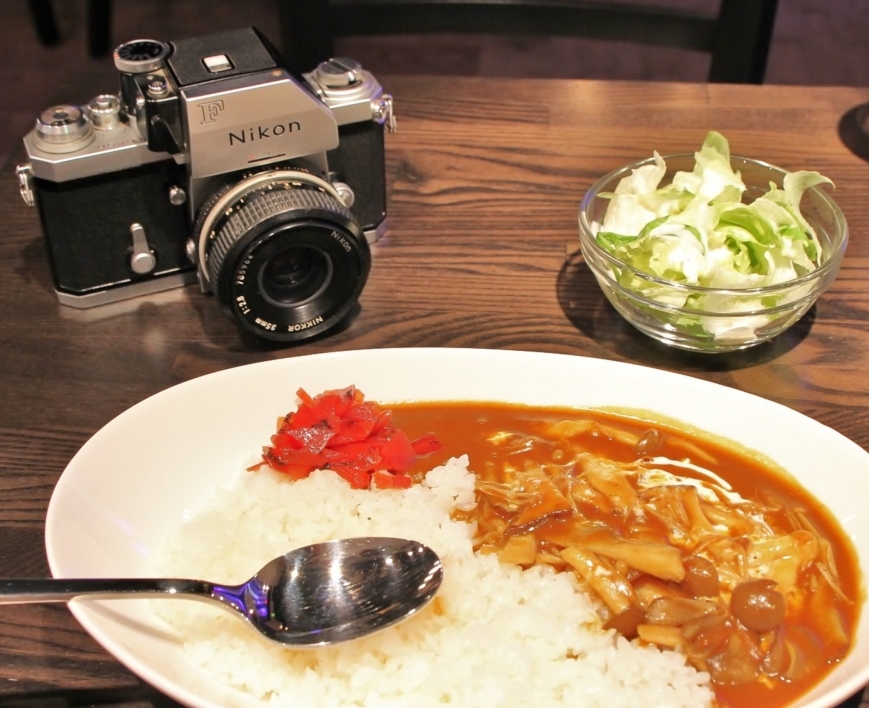 ニコンFとカレー