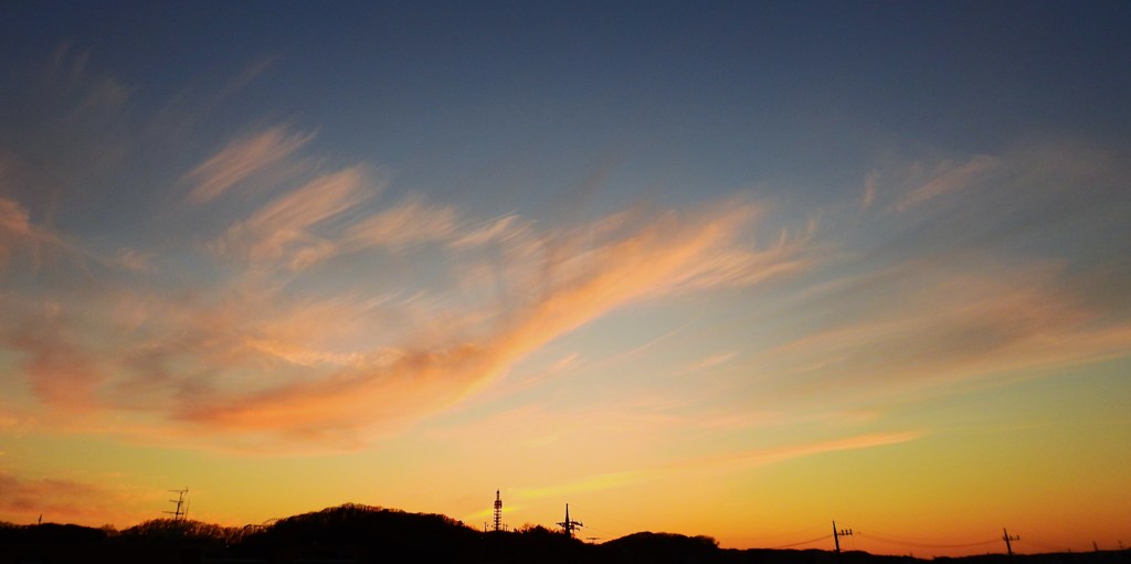 涼やかな夕暮れ