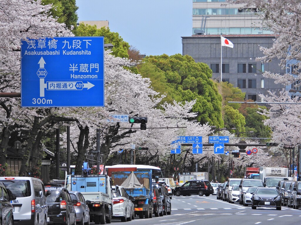 九段に到着