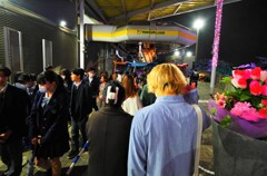 列の折り返し点