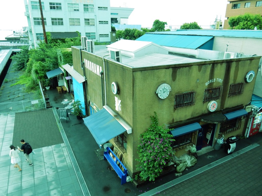 遊歩道から
