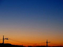 目覚めれば夕暮れ