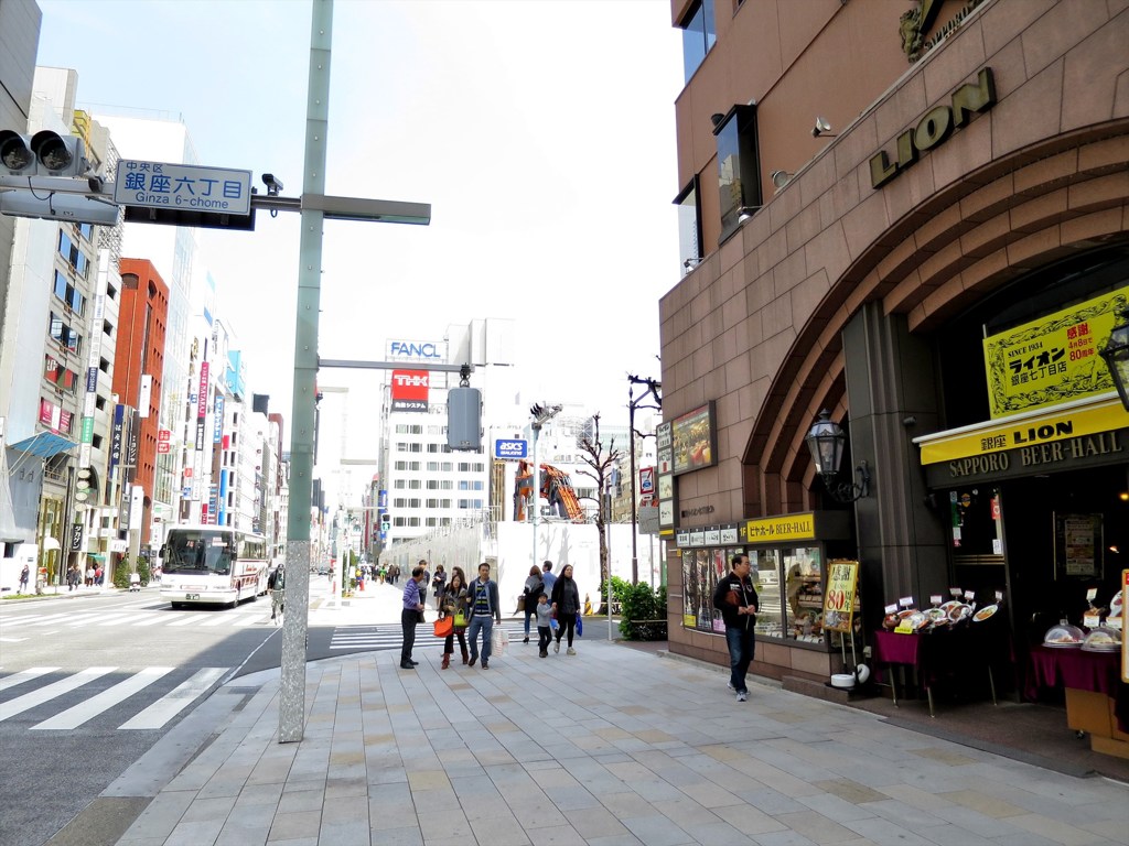 松坂屋が消えた銀座