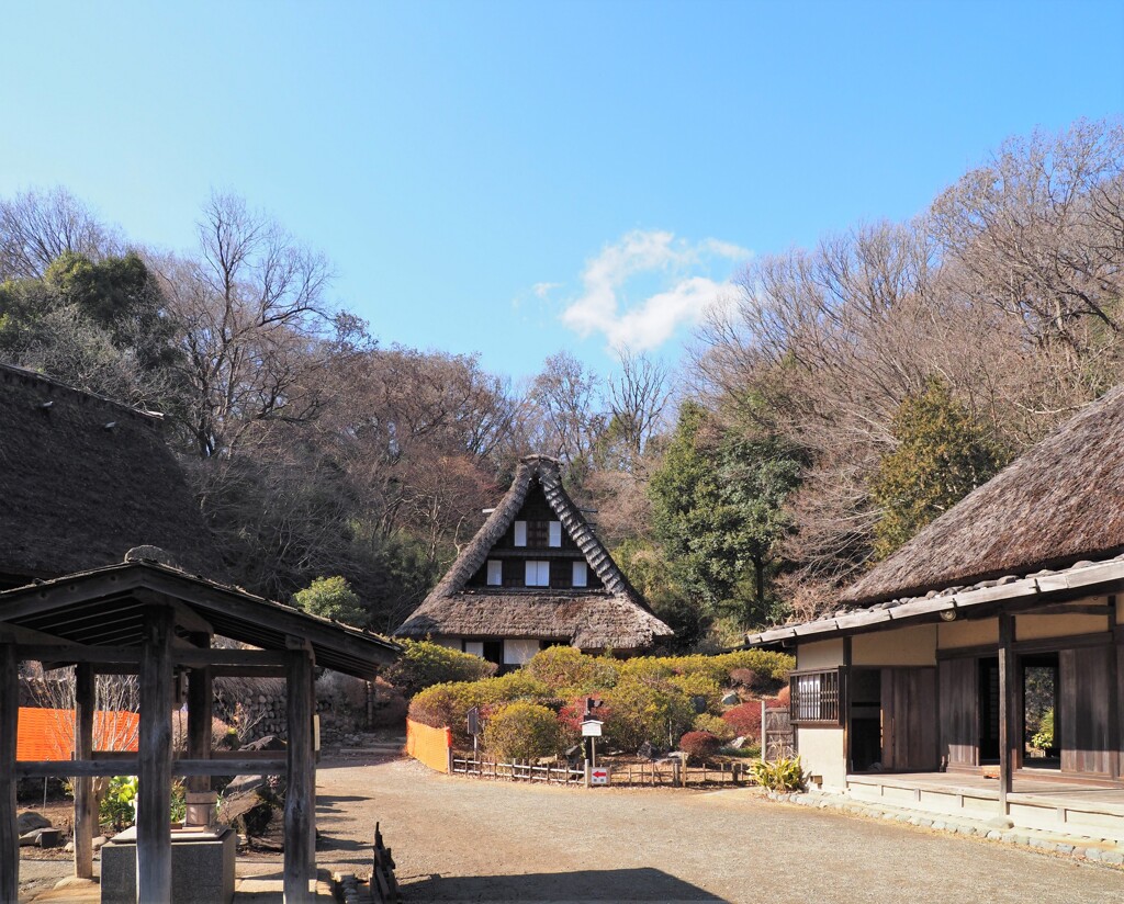 井戸のある広場