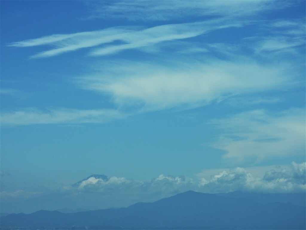 富士山も