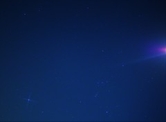 幻の“冬の大三角”クロス