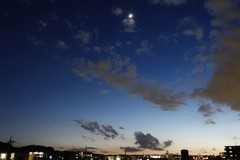 星が見える夕暮れ