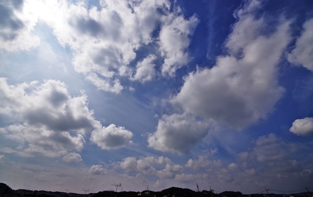 見納めの青空