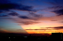夕焼けの境界線