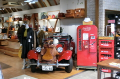 オープンカーが引っ込んだ