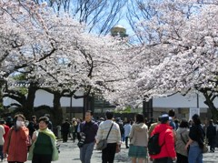 田安門前