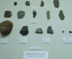 後期旧石器時代前半の石器