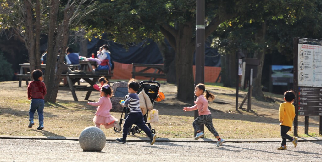 子供は風の子
