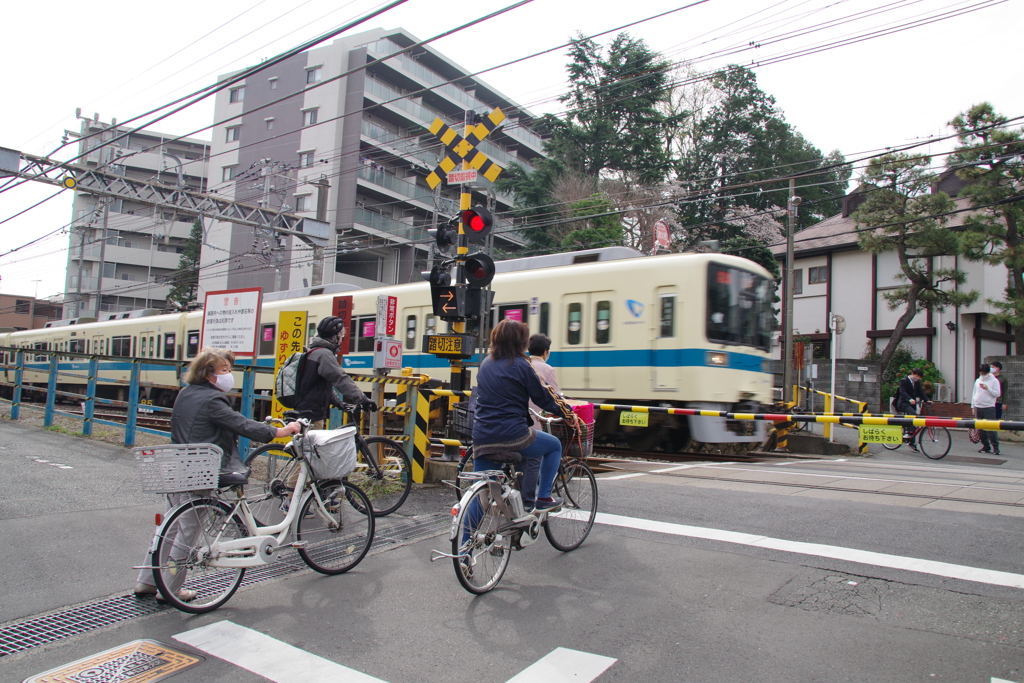 開かずの踏切初体験