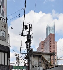 思い出横丁の地下通路口