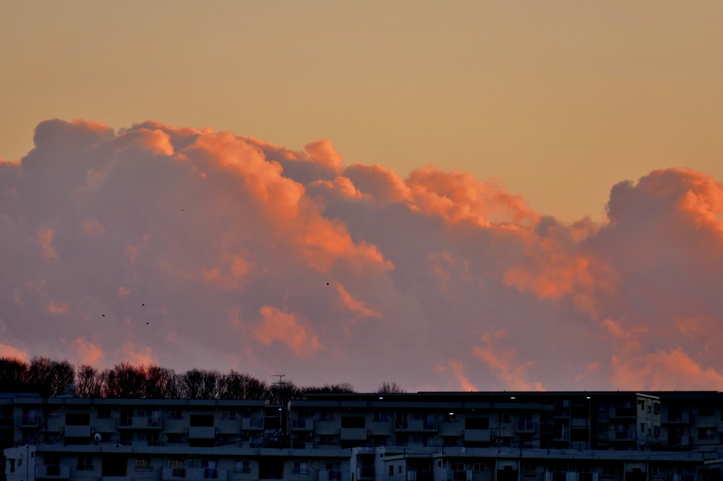 燃える雲