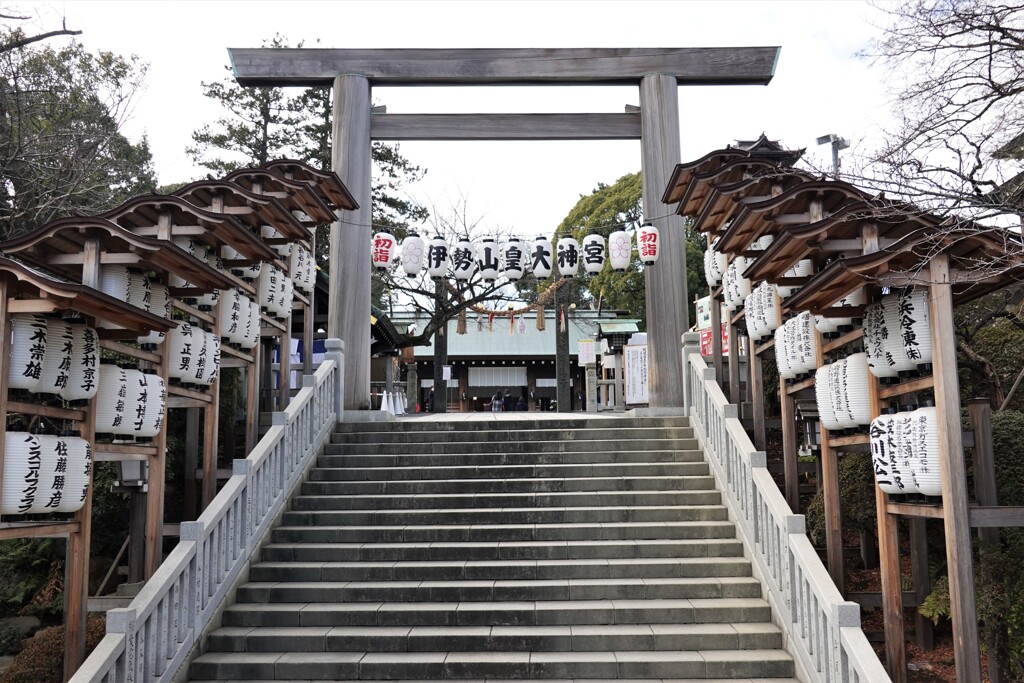 横浜総鎮守　伊勢山皇大神宮