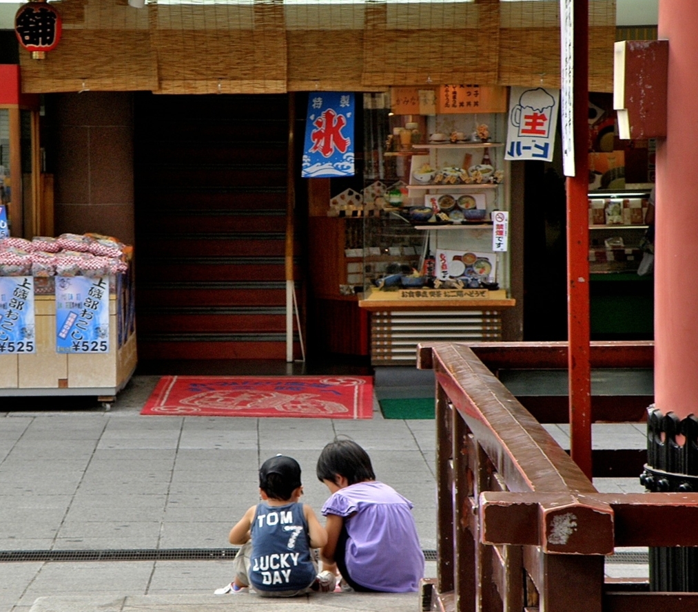 下町の子供