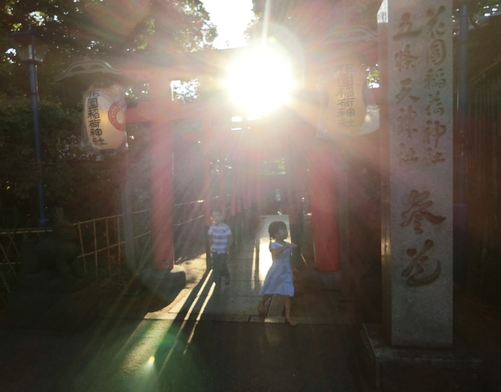 花園稲荷神社参道