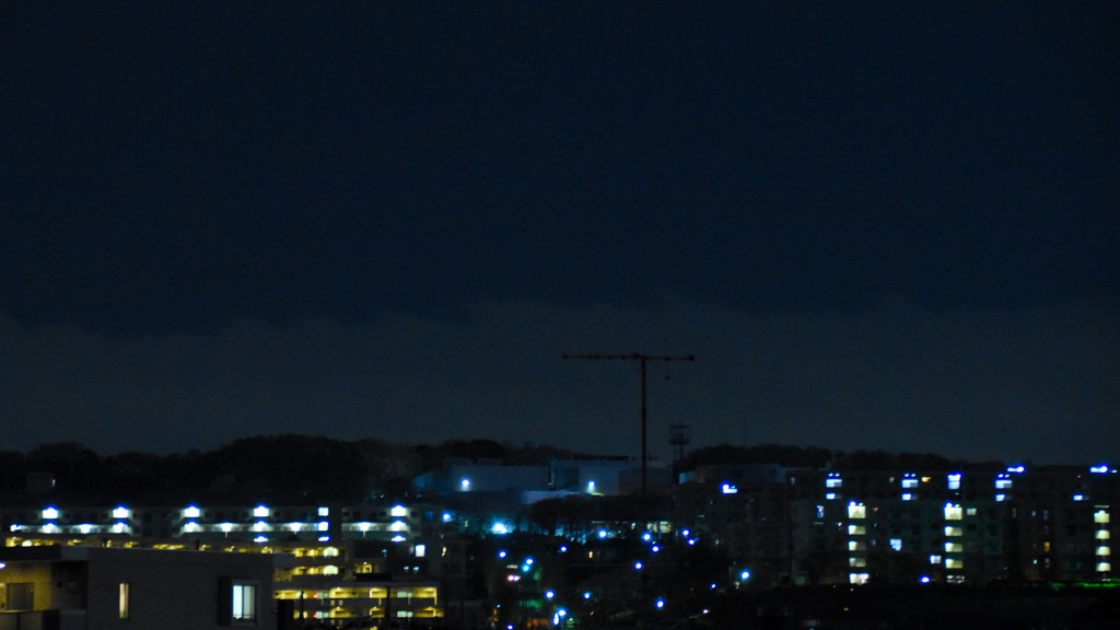菅仙石の夜