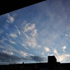 青の空